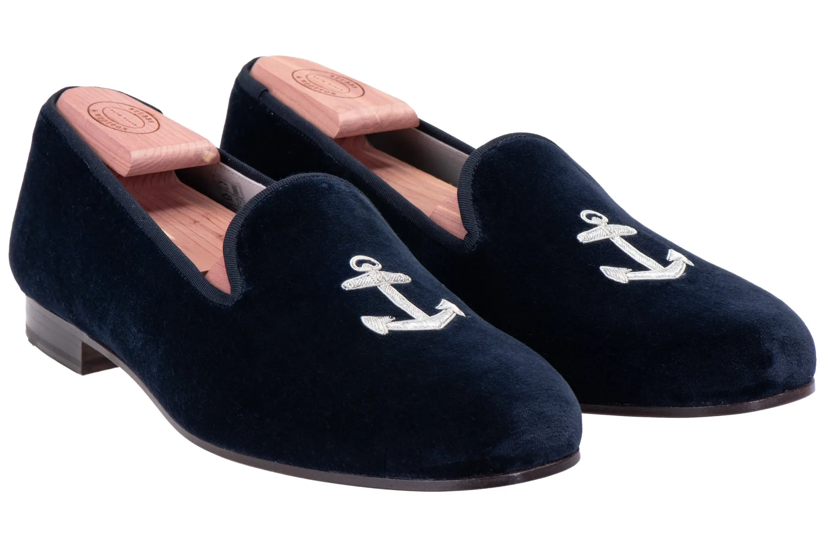 Women Stubbs & Wootton Anchor Midnight Private Stock Slipper (Women)