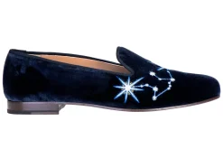 Women Stubbs & Wootton Aquarius Velvet Slipper (Women)
