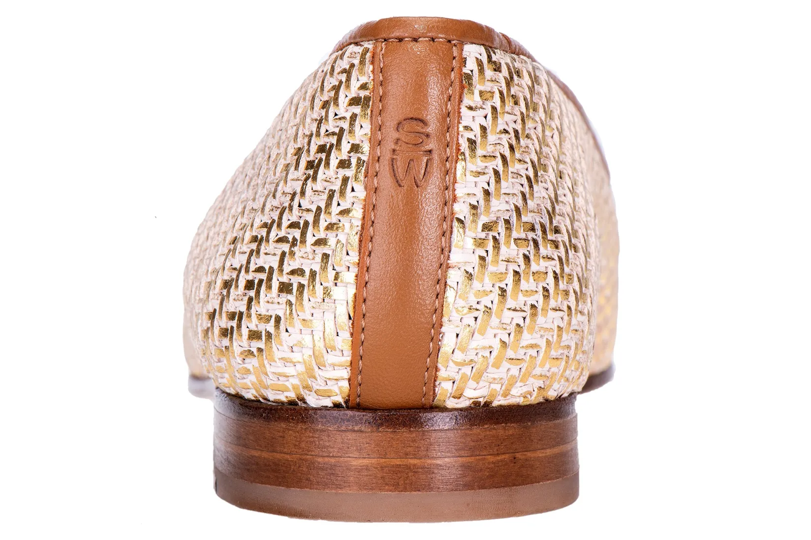 Women Stubbs & Wootton Basket en Platino Slipper (Women)