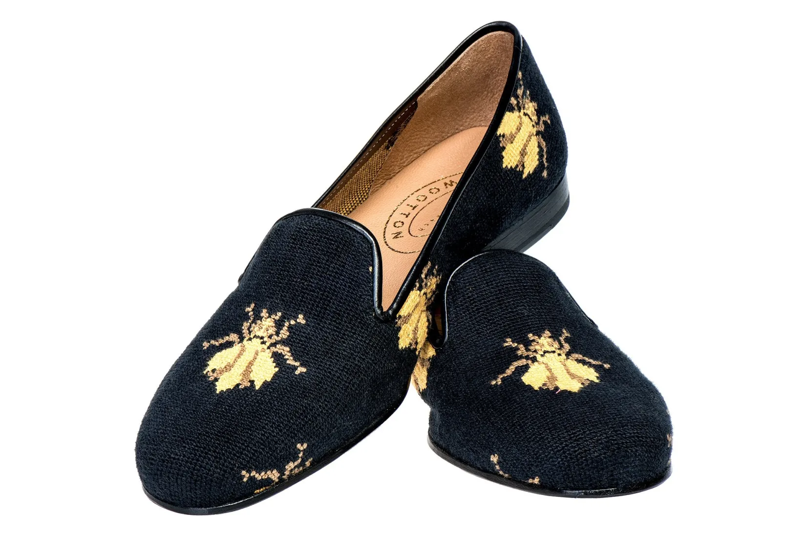 Women Stubbs & Wootton Bee Needlepoint Slipper (Women)