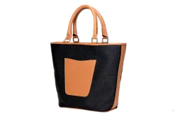 Stubbs & Wootton Raffia Midi Tote