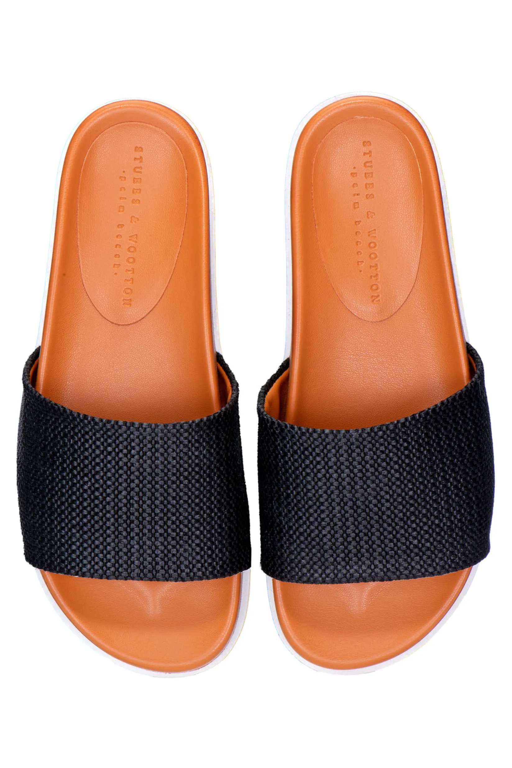 Women Stubbs & Wootton Raffia Slip (Women)