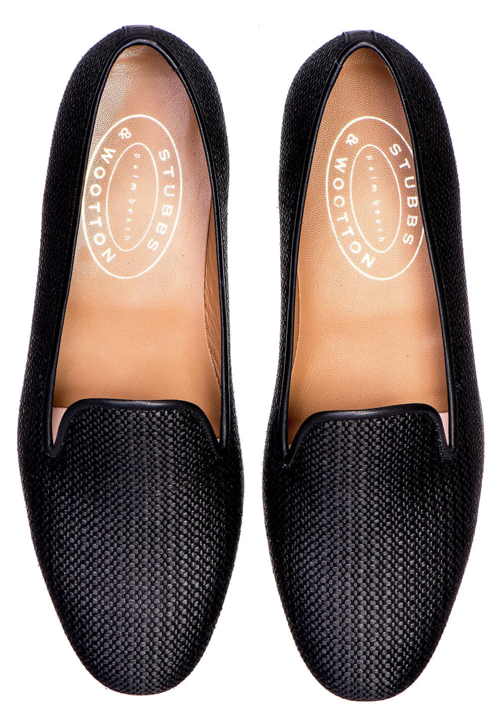 Stubbs & Wootton Raffia Slipper (Men)