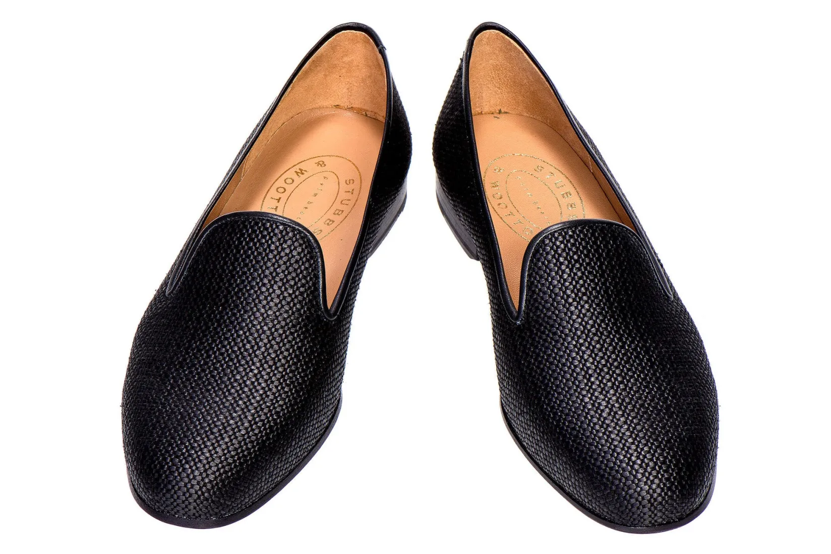 Stubbs & Wootton Raffia Slipper (Men)