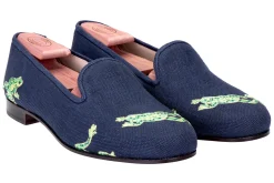 Stubbs & Wootton Calabasas Linen Slipper (Men)
