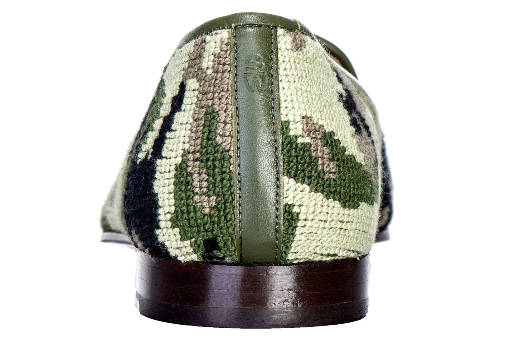 Women Stubbs & Wootton Camo Needlepoint Slipper (Women)
