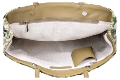 Stubbs & Wootton Green Needlepoint Tote