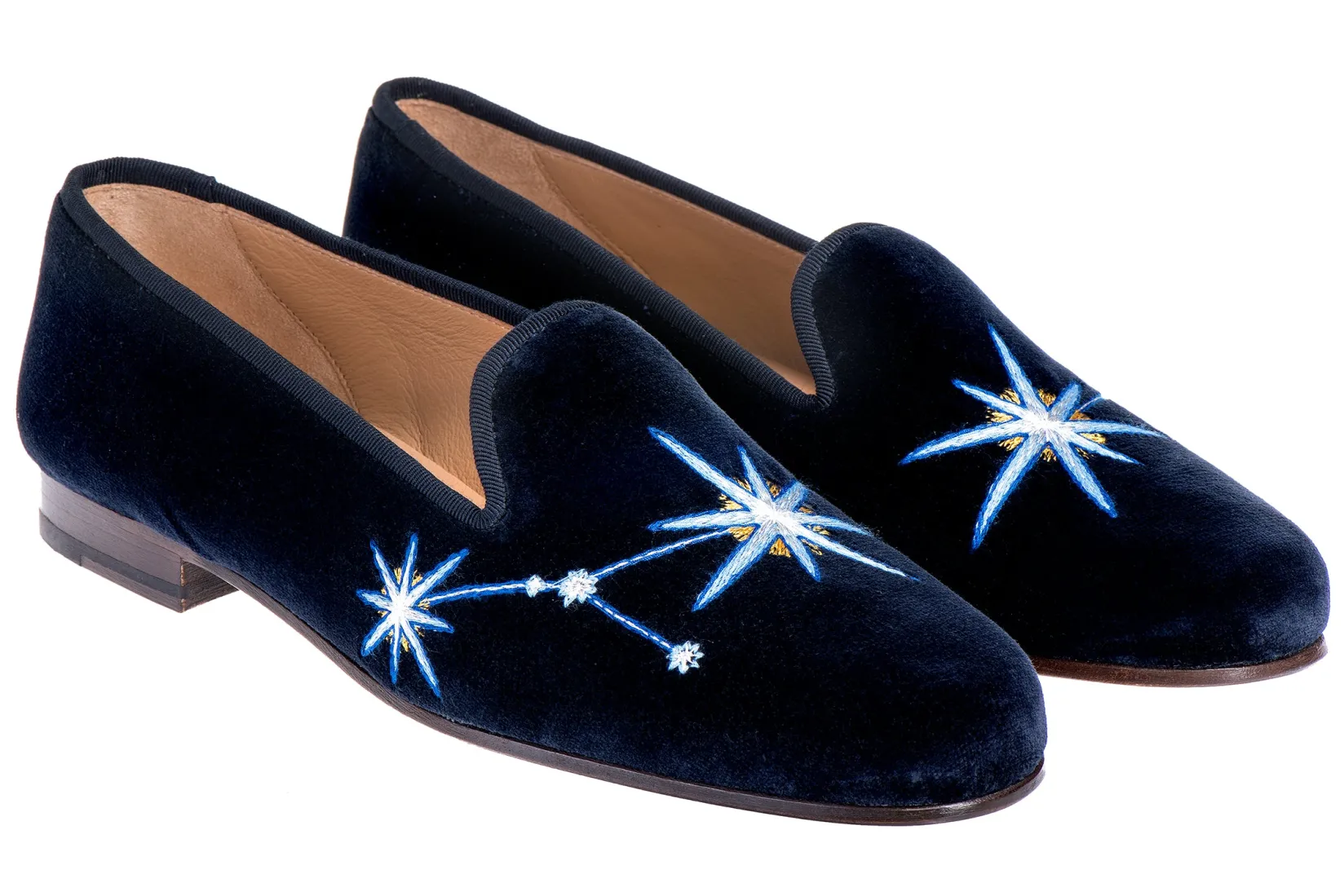 Women Stubbs & Wootton Cancer Velvet Slipper (Women)