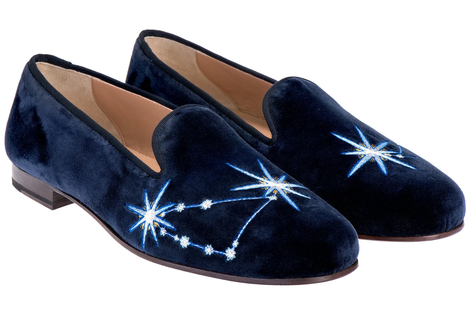 Stubbs & Wootton Capricorn Velvet Slipper (Men)