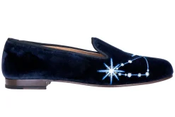 Stubbs & Wootton Capricorn Velvet Slipper (Men)