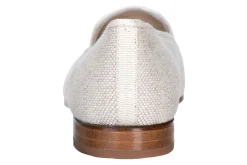 Women Stubbs & Wootton Cheetah Dune Linen Slipper (Women)