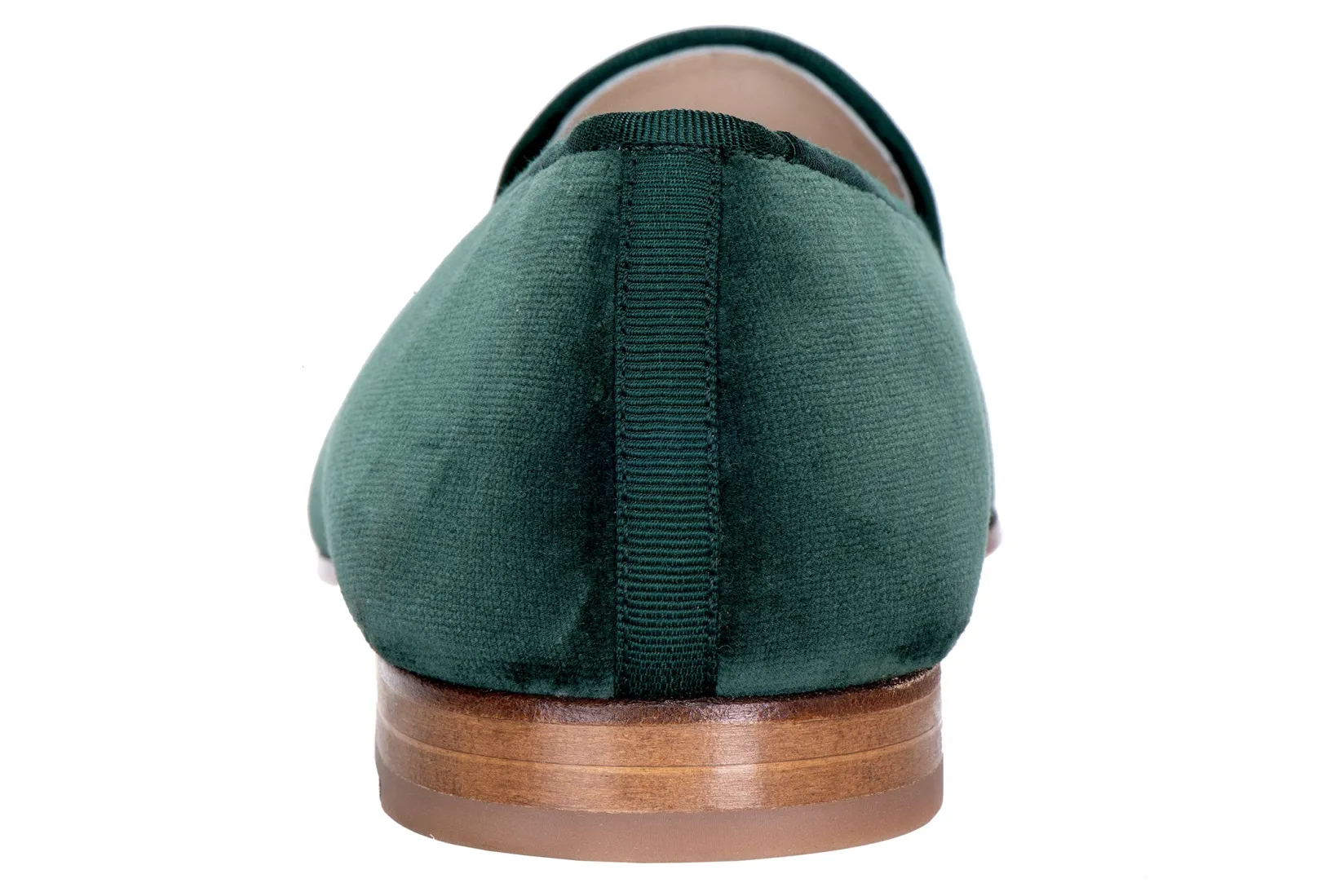 Stubbs & Wootton Cheetah Evergreen Velvet Slipper (Men)