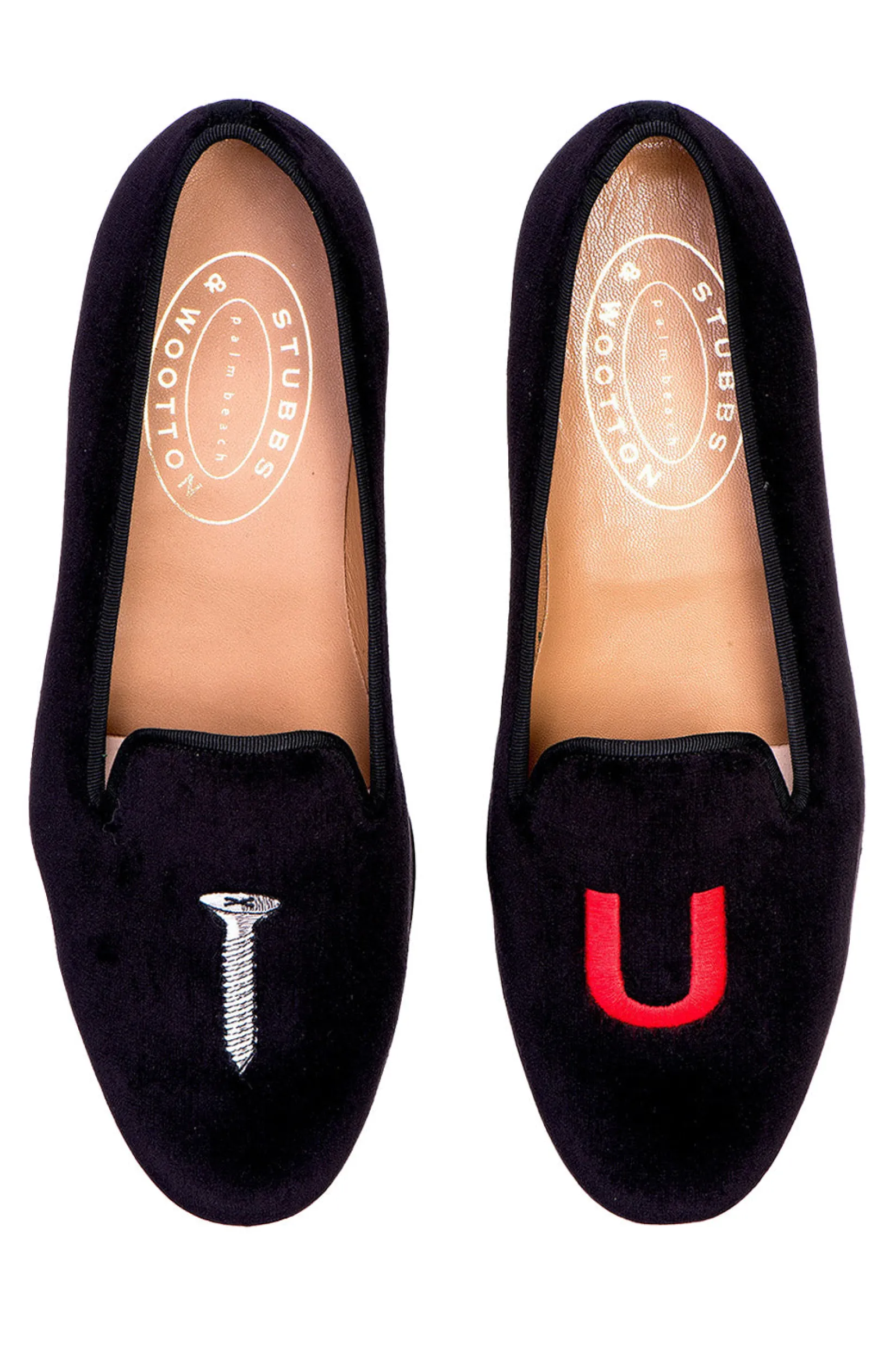 Women Stubbs & Wootton College Velvet Slipper (Women)