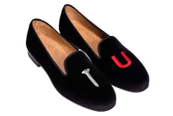 Women Stubbs & Wootton College Velvet Slipper (Women)