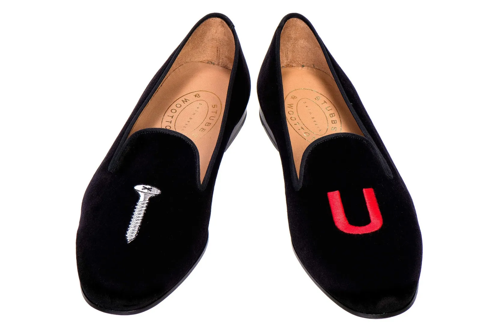 Women Stubbs & Wootton College Velvet Slipper (Women)