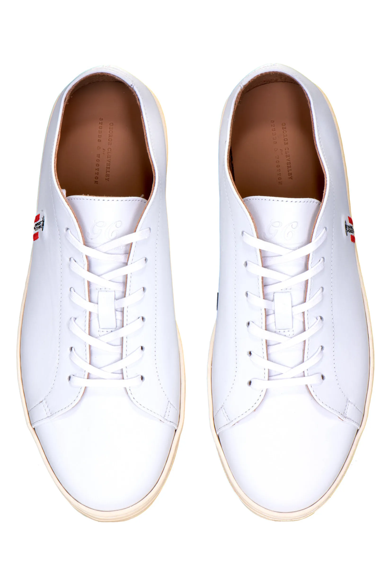 Stubbs & Wootton College Calf Leather Trainer (Men)