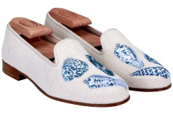 Stubbs & Wootton Coquina Linen Slipper (Men)