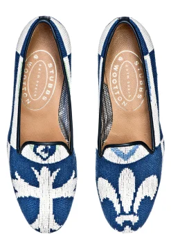 Stubbs & Wootton Crest Needlepoint Slipper (Men)