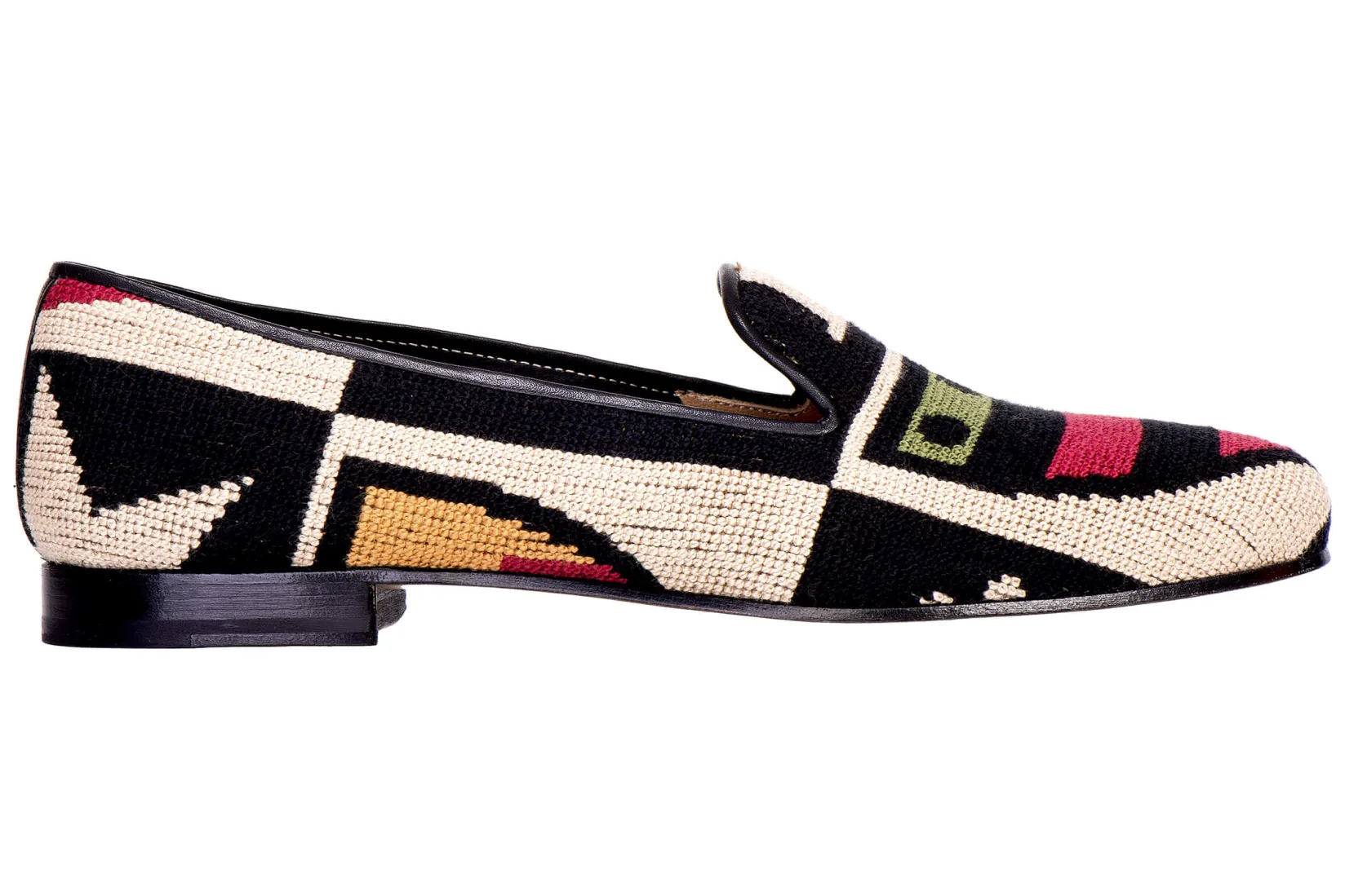 Women Stubbs & Wootton Crest Needlepoint Slipper (Women)