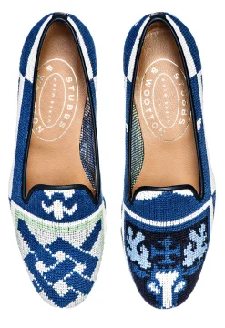 Stubbs & Wootton Crest Needlepoint Slipper (Men)