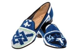 Stubbs & Wootton Crest Needlepoint Slipper (Men)