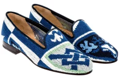 Stubbs & Wootton Crest Needlepoint Slipper (Men)