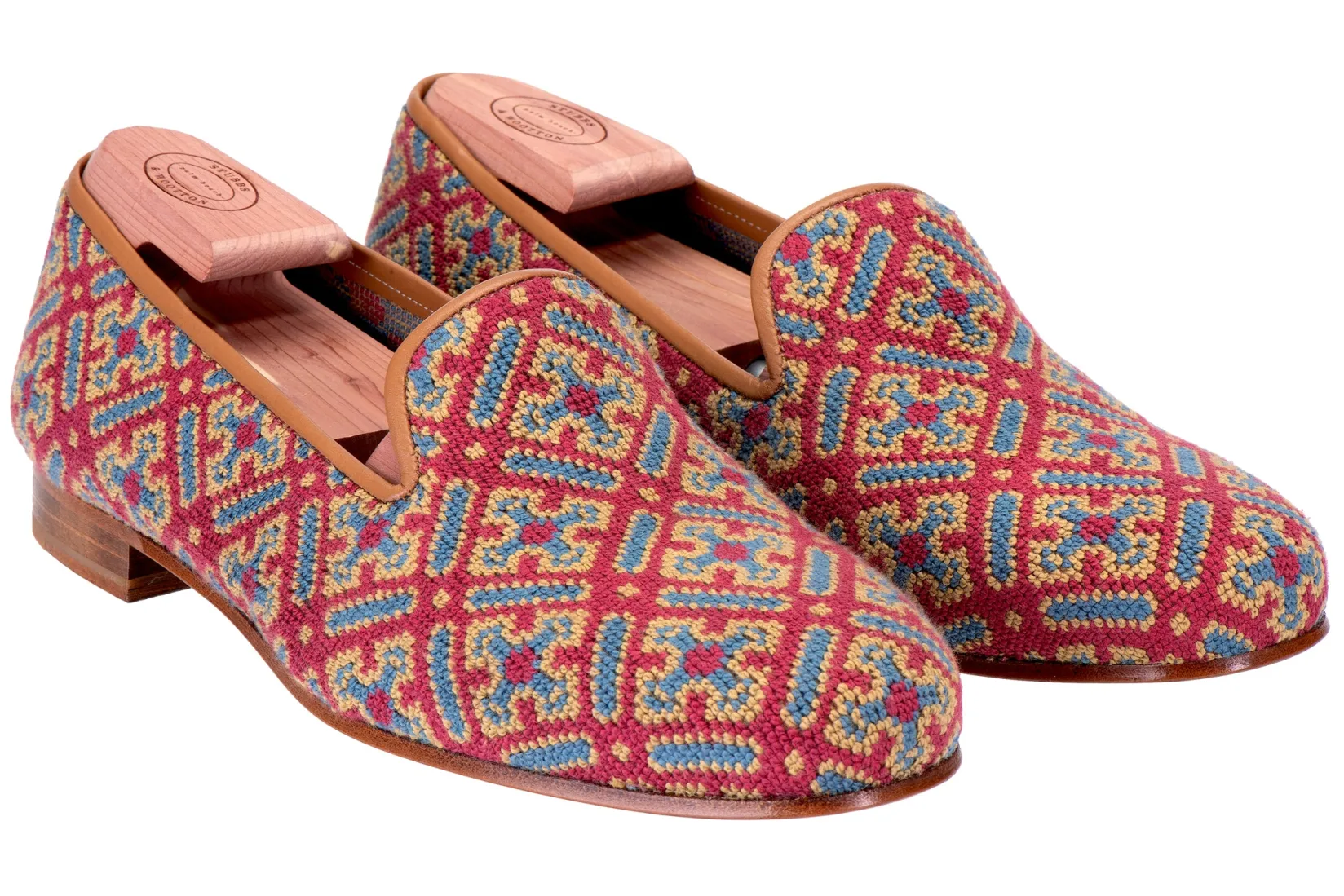 Stubbs & Wootton Cuenca Needlepoint Slipper (Men)