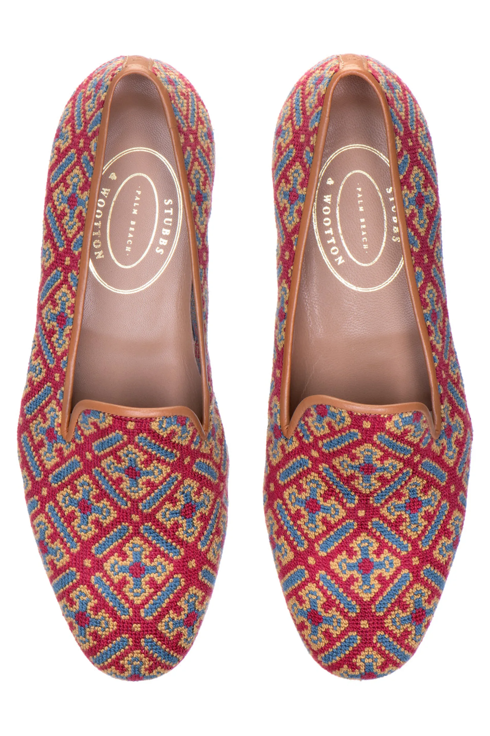 Women Stubbs & Wootton Cuenca Needlepoint Slipper (Women)