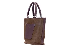 Stubbs & Wootton Espresso Raffia Midi Tote