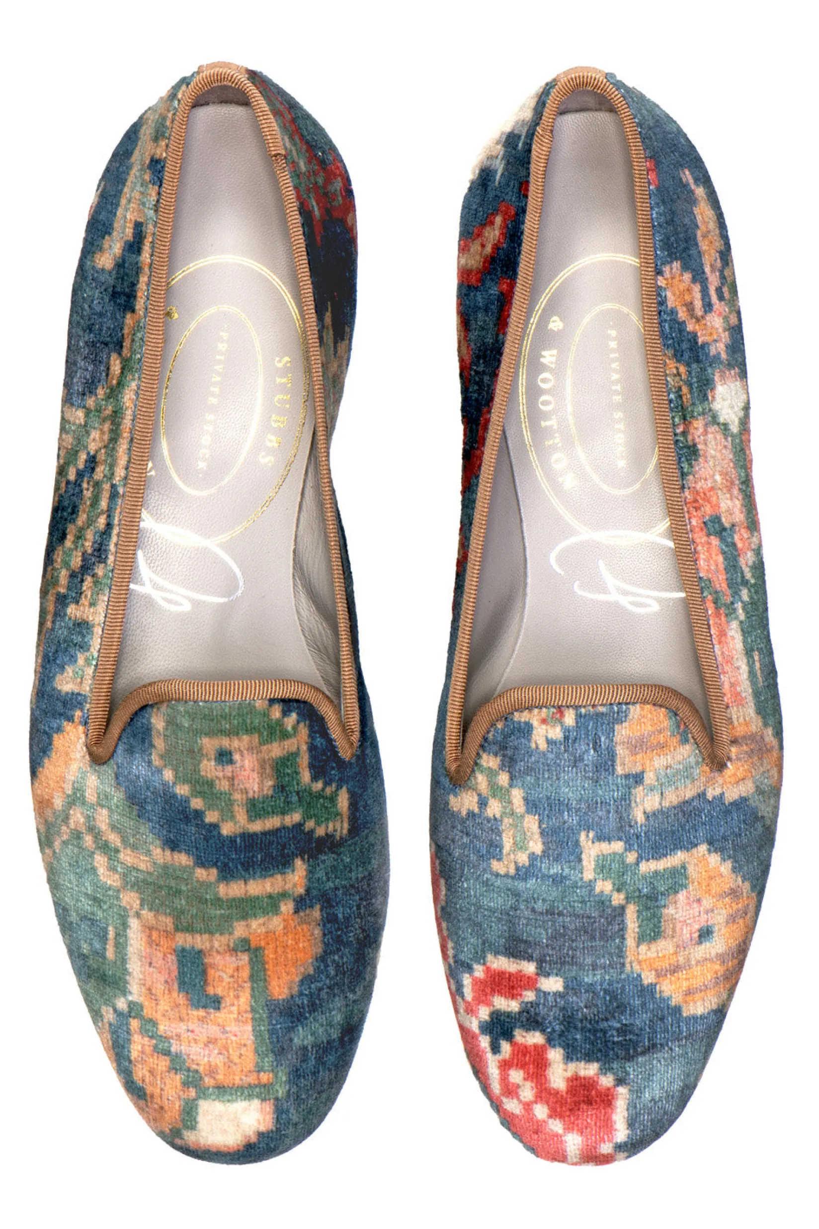 Women Stubbs & Wootton Floriana Navy (Women)