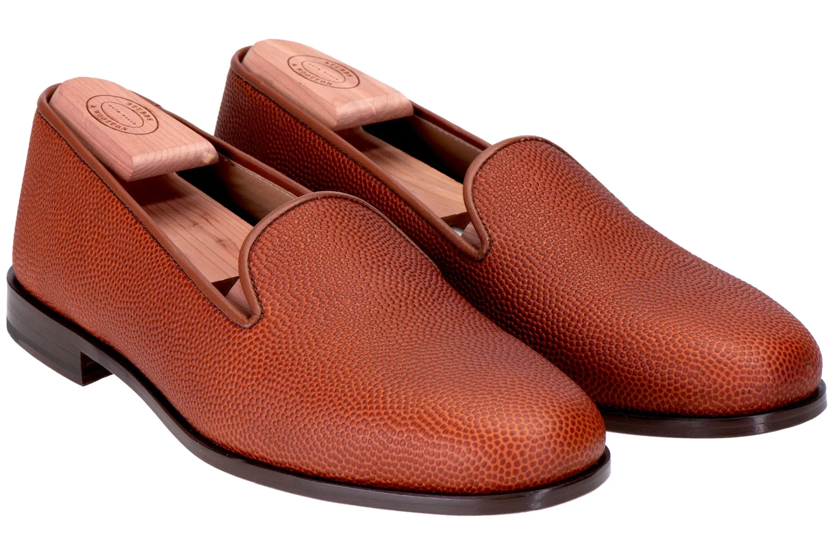 Stubbs & Wootton Football Leather Slipper (Men)