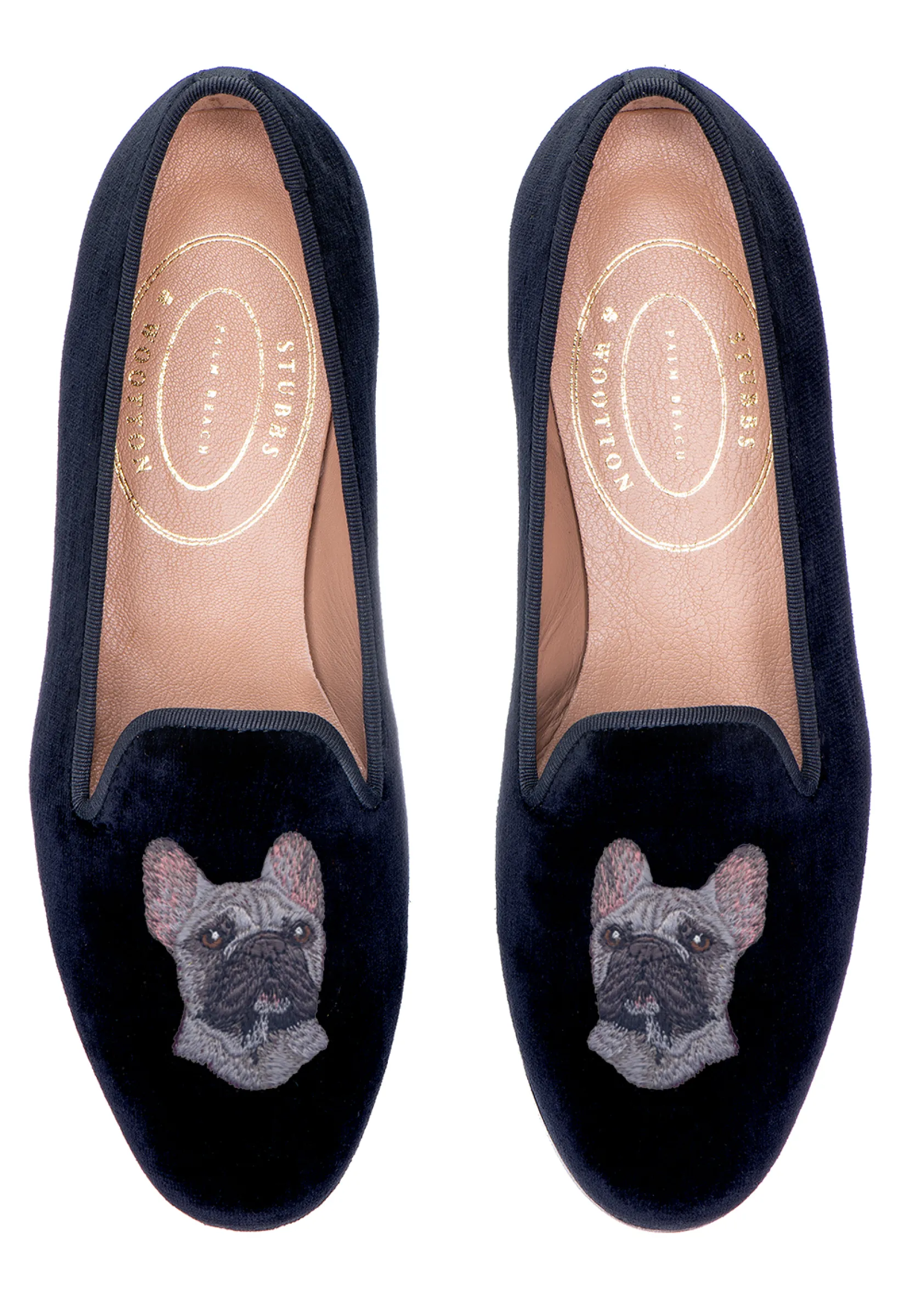 Women Stubbs & Wootton French Bulldog Grey (Women)