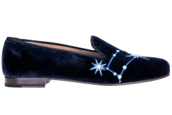 Stubbs & Wootton Gemini Velvet Slipper (Men)