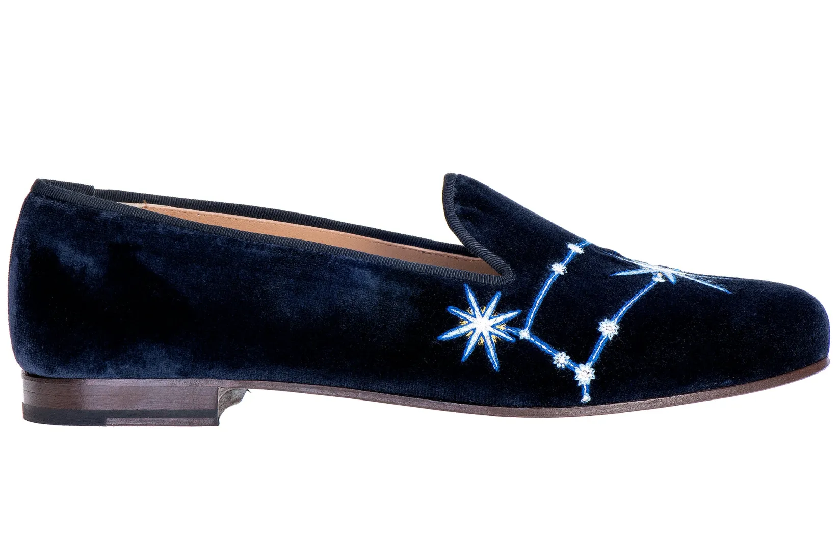 Stubbs & Wootton Gemini Velvet Slipper (Men)
