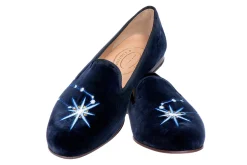 Stubbs & Wootton Gemini Velvet Slipper (Men)