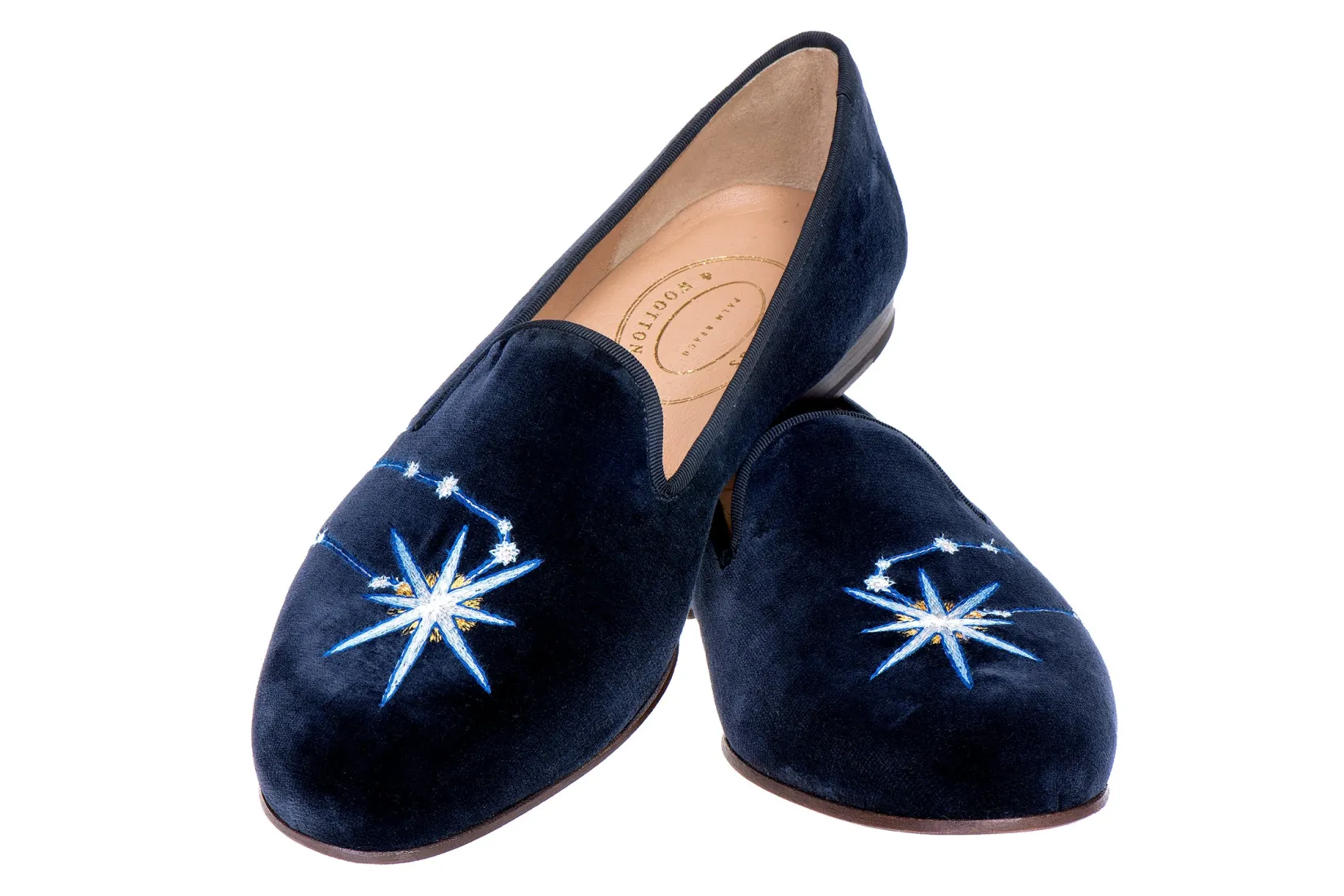 Stubbs & Wootton Gemini Velvet Slipper (Men)