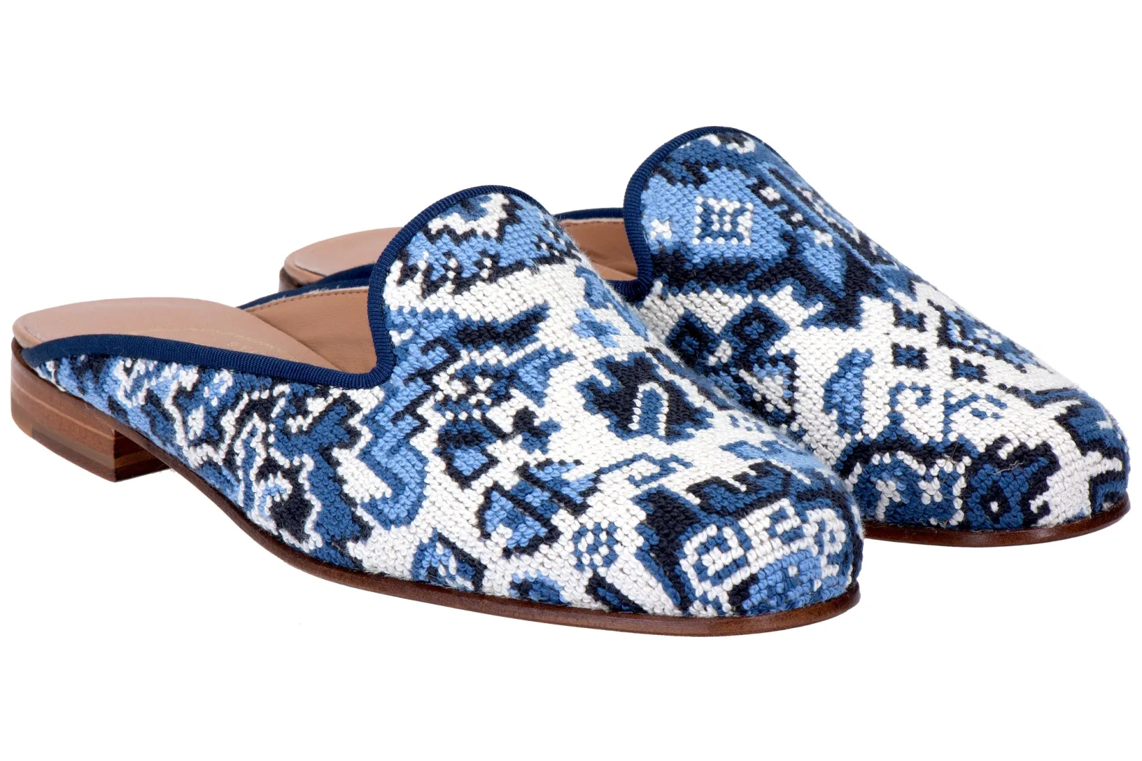 Women Stubbs & Wootton Heriz Needlepoint Mule (Women)