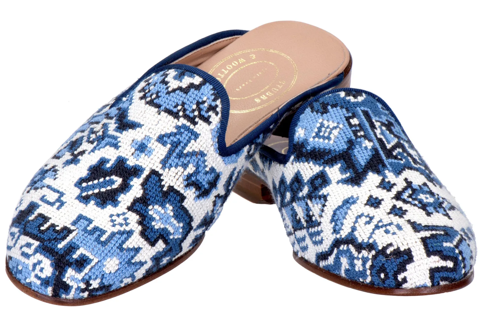 Women Stubbs & Wootton Heriz Needlepoint Mule (Women)