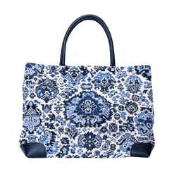 Stubbs & Wootton Heriz Needlepoint Tote