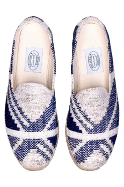Women Stubbs & Wootton Jacquard Indigo Gatsby (Women)