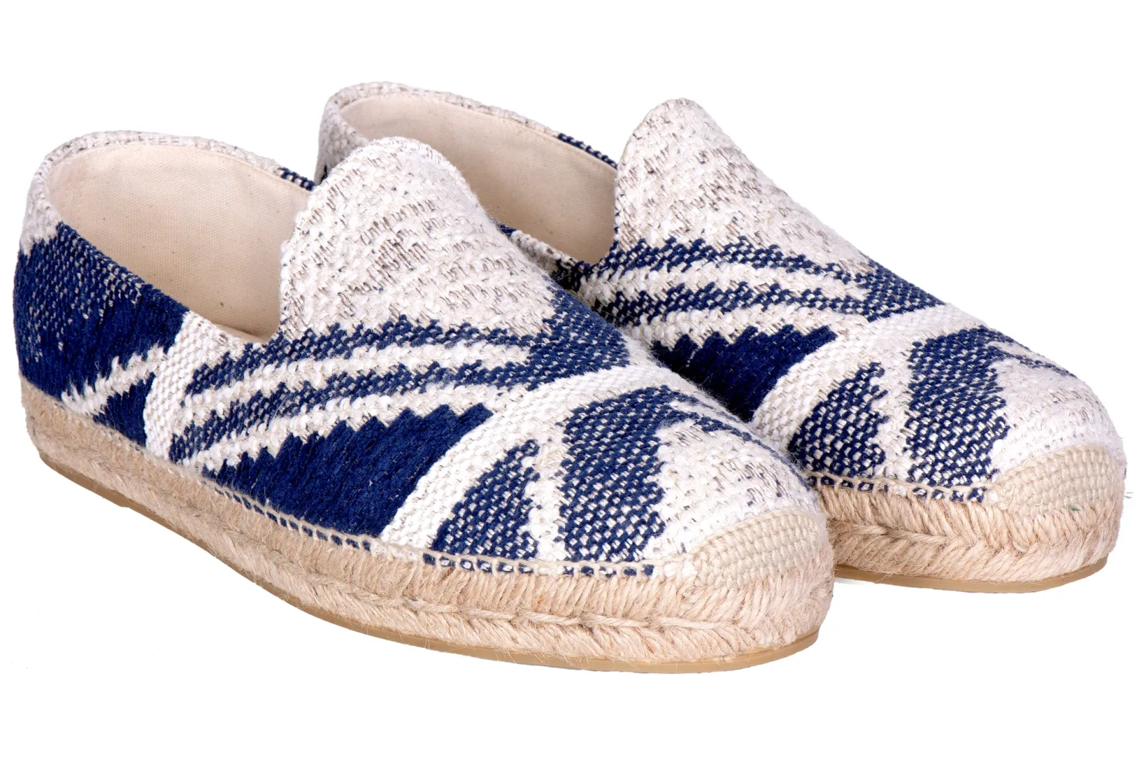 Women Stubbs & Wootton Jacquard Indigo Gatsby (Women)