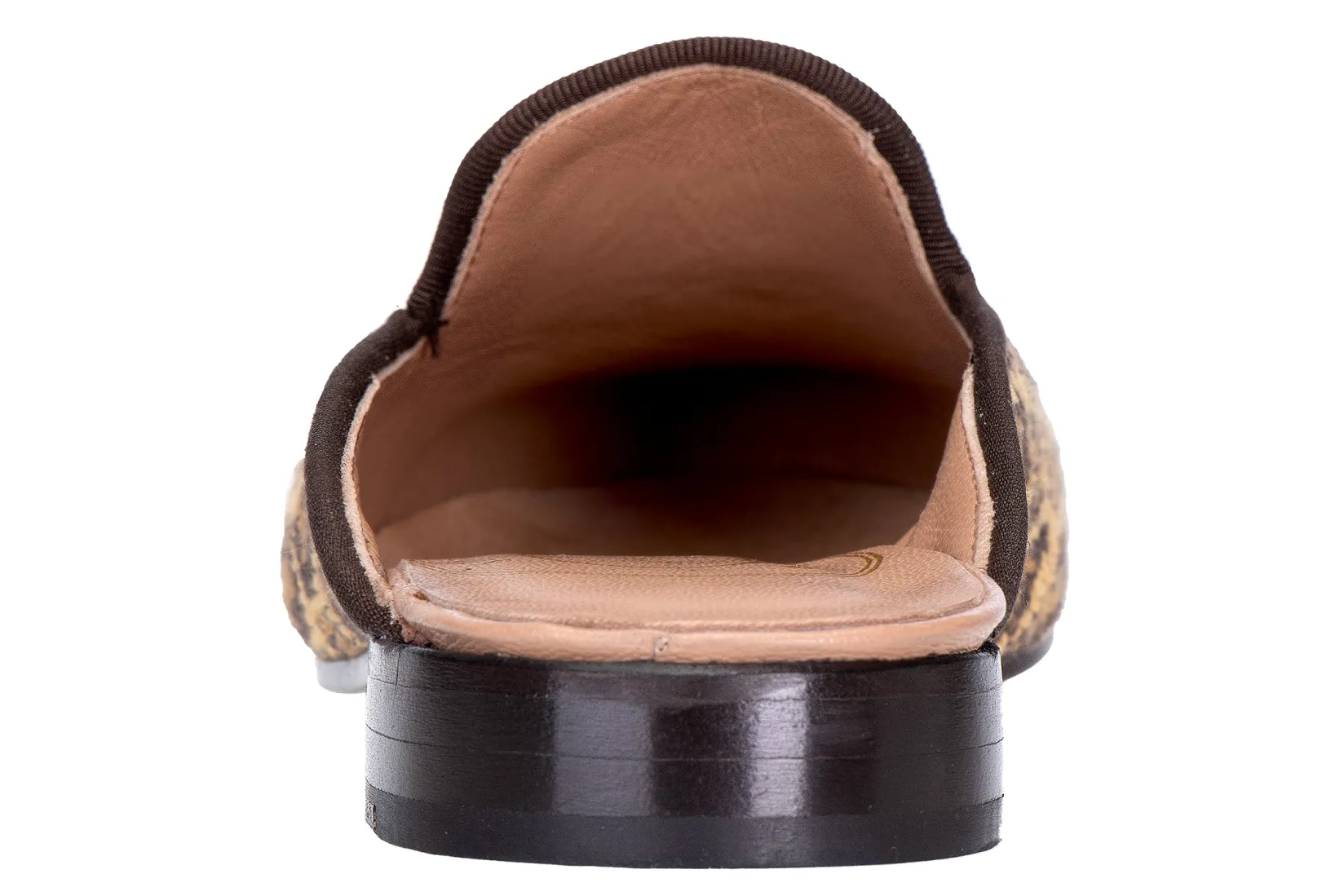 Women Stubbs & Wootton Jane Leopard Needlepoint Mule (Women)