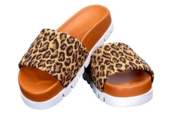 Women Stubbs & Wootton Jane Leopard Needlepoint Slip (Women)