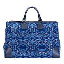 Stubbs & Wootton Lazurite Needlepoint Weekender