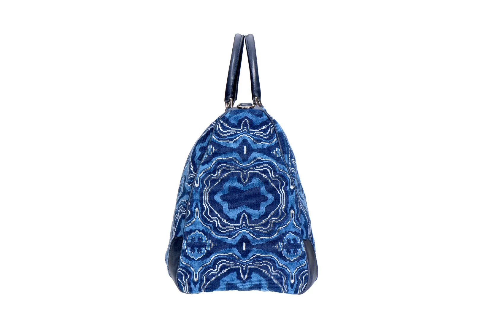 Stubbs & Wootton Lazurite Needlepoint Weekender