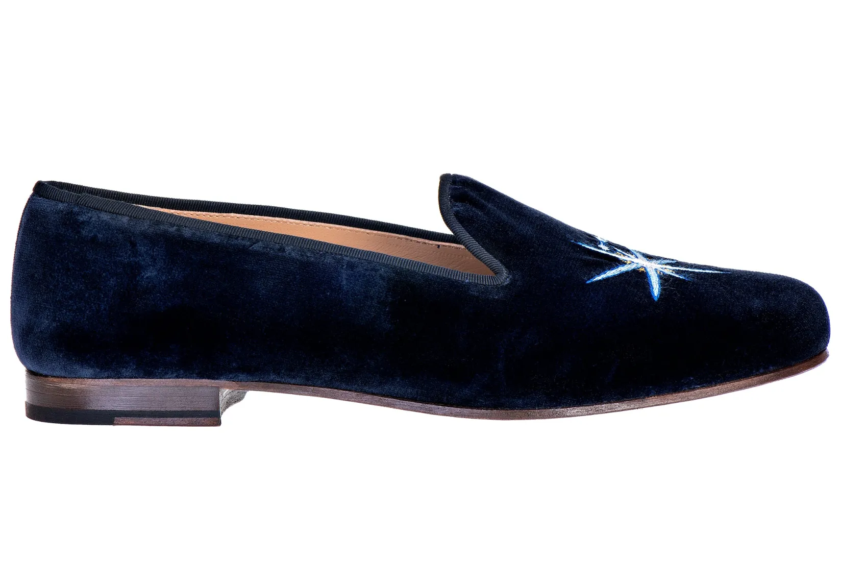 Stubbs & Wootton Leo Velvet Slipper (Men)
