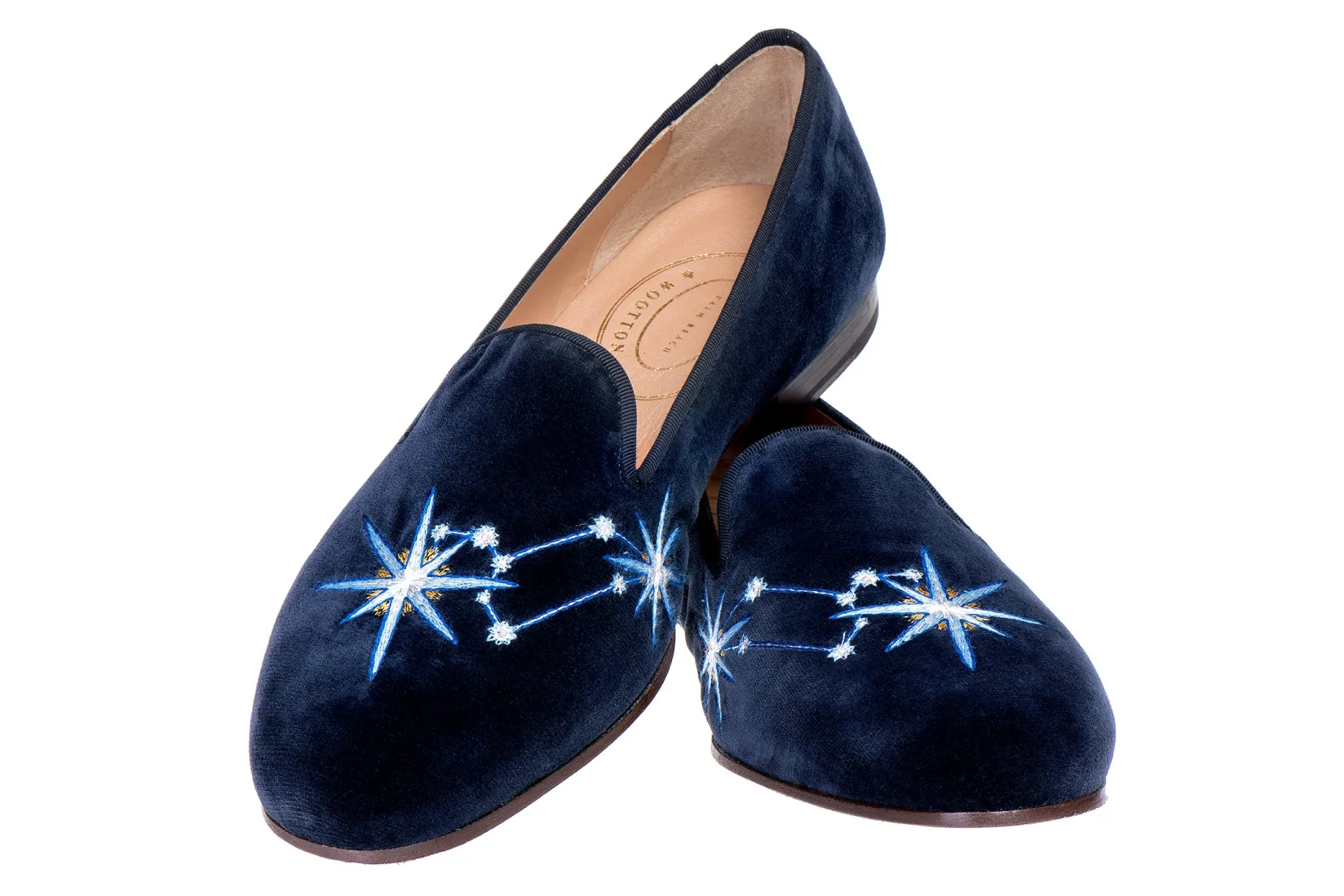 Stubbs & Wootton Leo Velvet Slipper (Men)