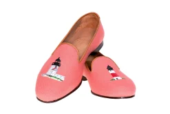 Women Stubbs & Wootton Lighthouse Nantucket Slipper (Women)