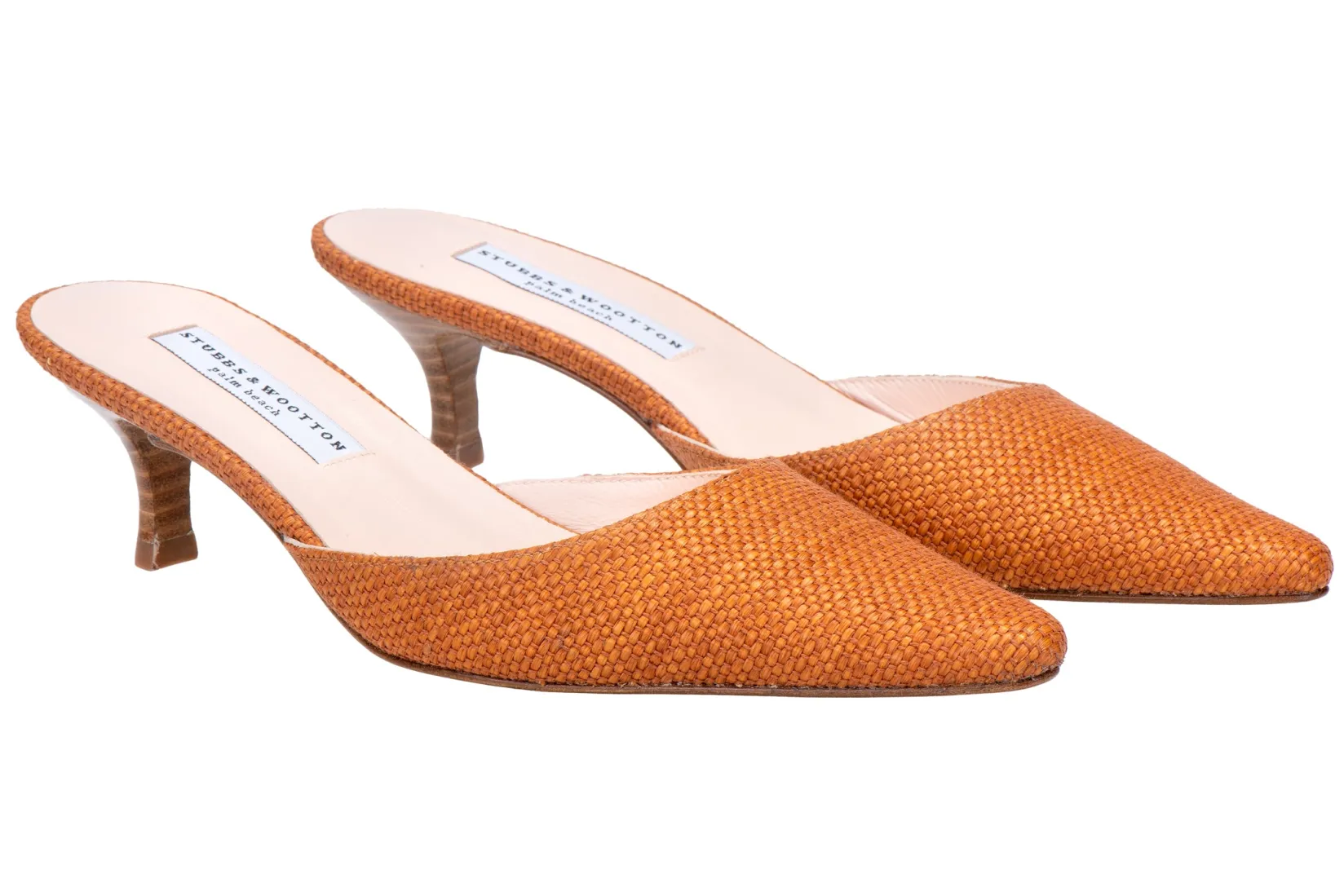 Women Stubbs & Wootton Luggage Raffia Greta