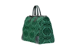 Stubbs & Wootton Malachite Needlepoint Weekender